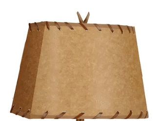 Antler Table Lamps With Shades, Set of 2 - BEL Furniture