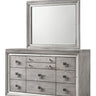 Vail - Dresser, Mirror Dark Gray by Crown Mark | Bel Furniture