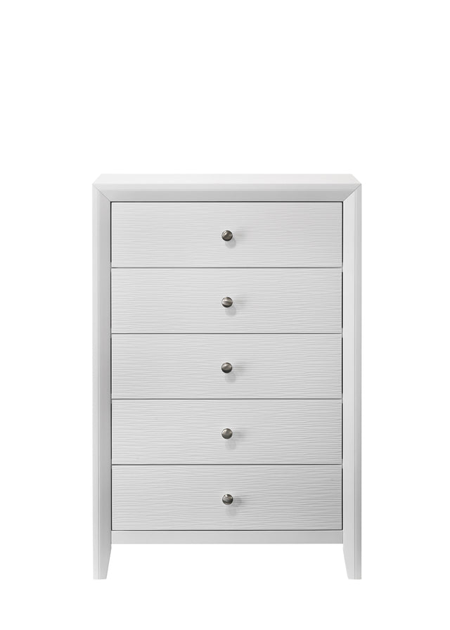 Evan - Accent Chest White by Crown Mark | Bel Furniture