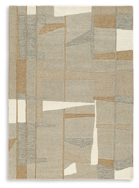 Abbotton - Rug Light Brown by Signature Design by Ashley® | Bel Furniture