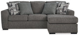Gardiner - Pewter - Sofa Chaise by Signature Design by Ashley® | Bel Furniture