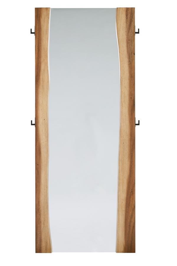 Winslow - Standing Mirror - Smokey Walnut And Coffee Bean