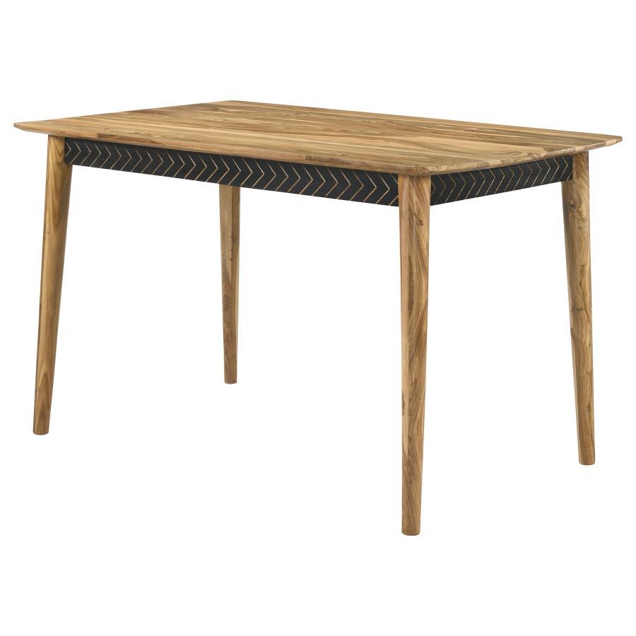 Partridge - Rectangular Counter Height Table - Natural Sheesham