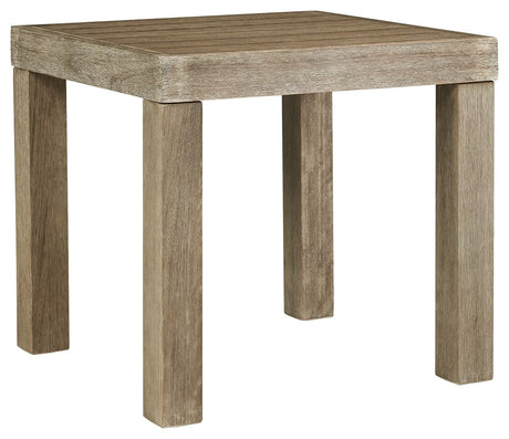 Silo Point - Brown - Square End Table by Signature Design by Ashley® | Bel Furniture