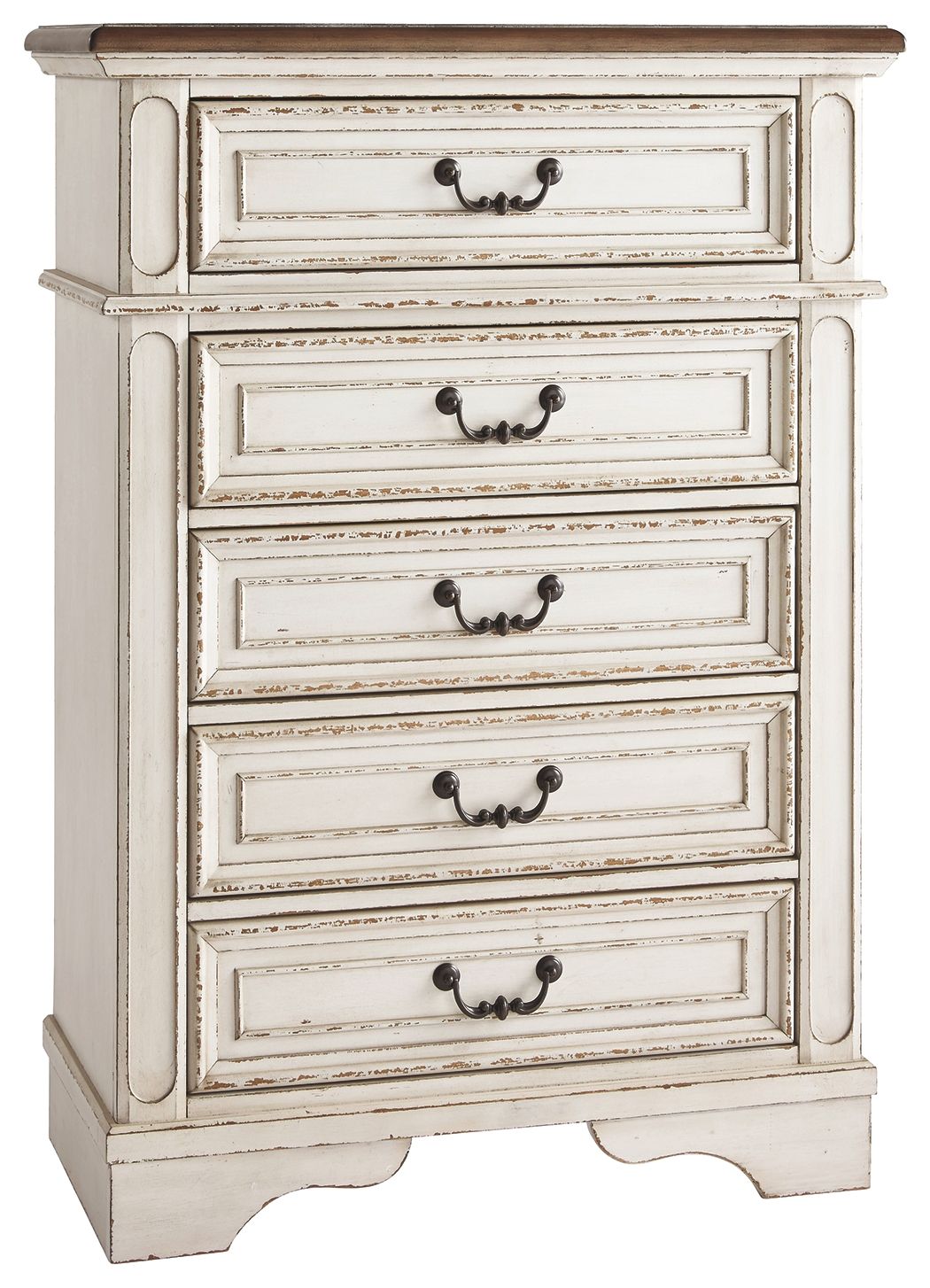 Realyn - Chipped White - Chest by Signature Design by Ashley® | Bel Furniture