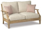 Clare View - Loveseat w/Cushion - Beige