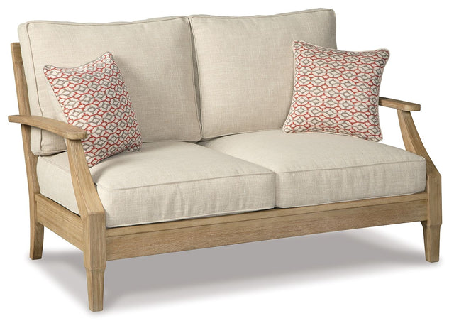 Clare View - Beige - Loveseat w/Cushion by Signature Design by Ashley® | Bel Furniture