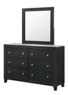Cadence - Dresser, Mirror Black by Crown Mark | Bel Furniture