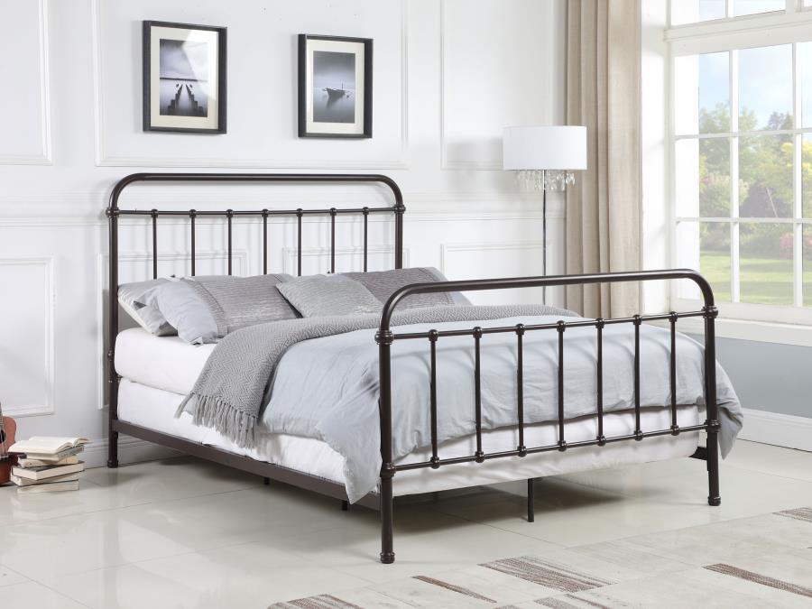 Livingston - Panel Metal Bed