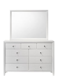 Evan - Dresser White by Crown Mark | Bel Furniture