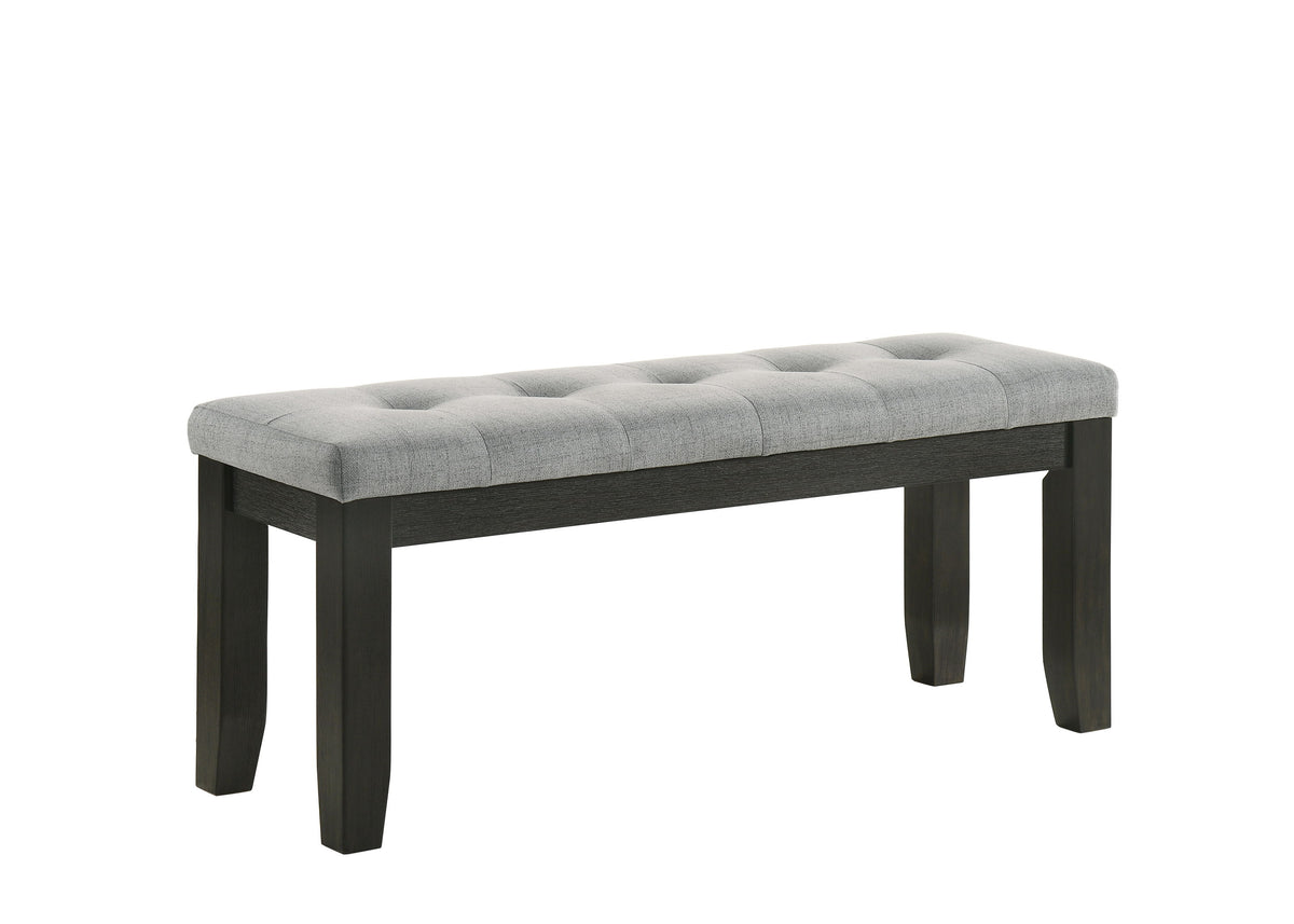 Bardstown - Bench - Wheat / Charcoal by Crown Mark | Bel Furniture