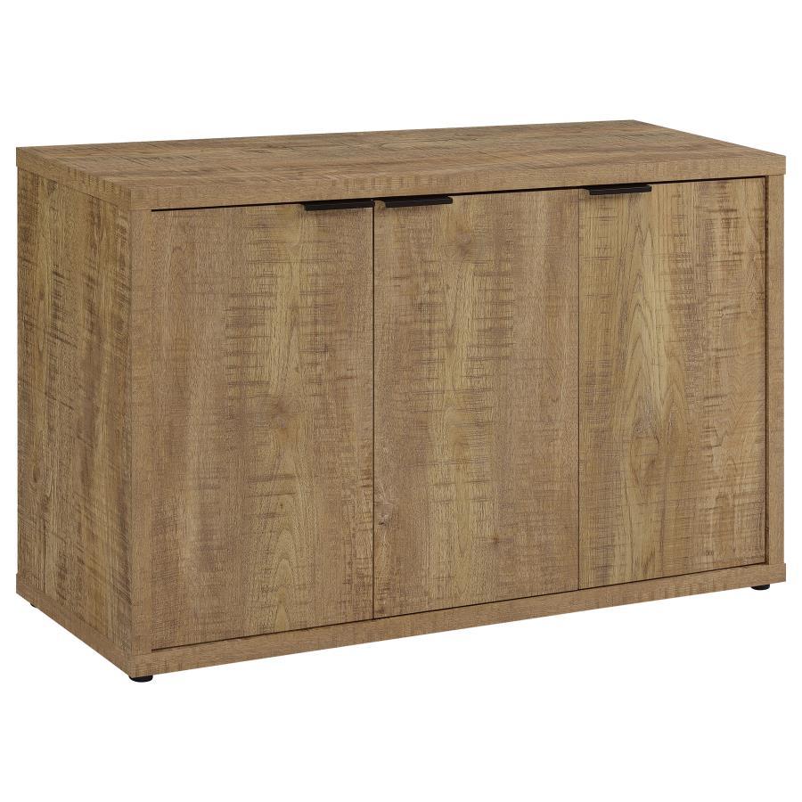 Pepita - 3 Door Engineered Wood Accent Cabinet - Mango Brown by Coaster Fine Furniture | Bel Furniture