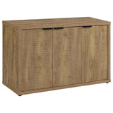 Pepita - 3 Door Engineered Wood Accent Cabinet - Mango Brown by Coaster Fine Furniture | Bel Furniture