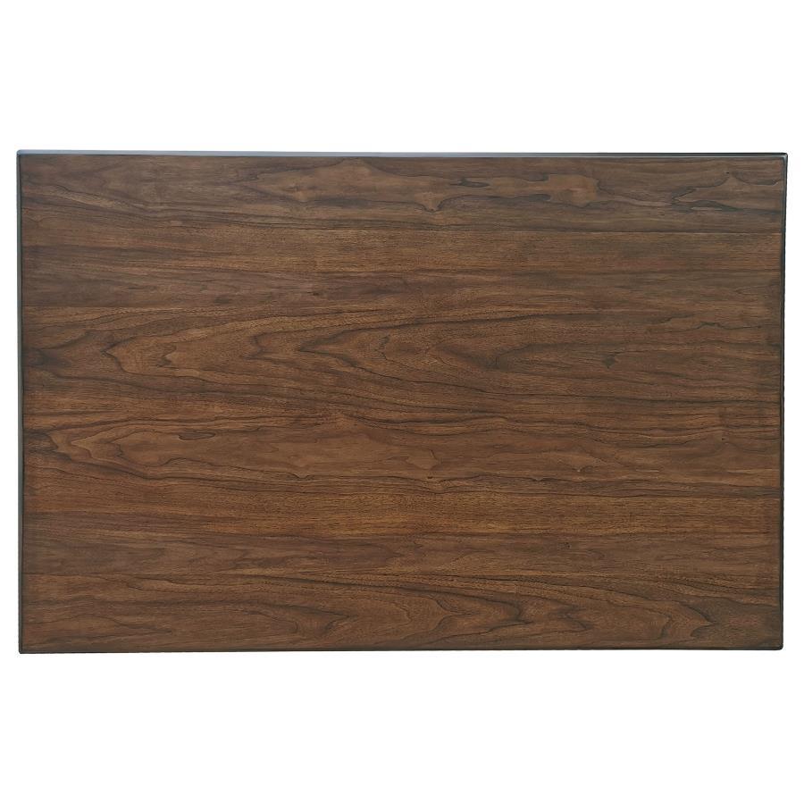 Dewey - 5 Piece Rectangular Dining Table Set - Walnut