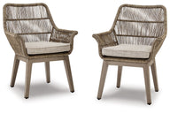 Beach Front - Arm Chair With Cushion Beige 2 Pieces by Signature Design by Ashley® | Bel Furniture