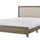 Millie - Upholstery Bed One Box Dark Gray by Crown Mark | Bel Furniture