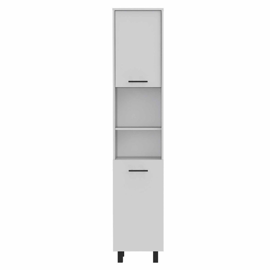 Modern Sleek And Tall Pantry Cabinet - White