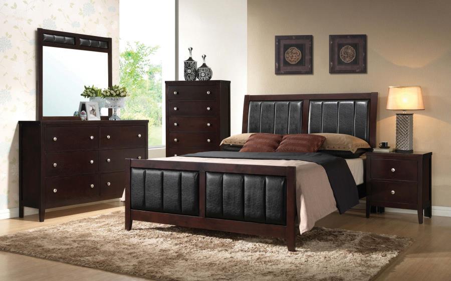 Carlton - 6-Drawer Dresser - Cappuccino