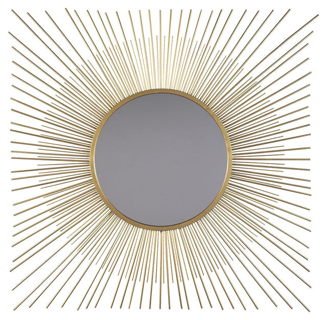 Elspeth - Gold Finish - Accent Mirror by Signature Design by Ashley® | Bel Furniture
