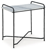 Ashber - White / Black - Accent Table by Signature Design by Ashley® | Bel Furniture