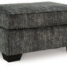 Lonoke - Ottoman Dark Gray by Signature Design by Ashley® | Bel Furniture