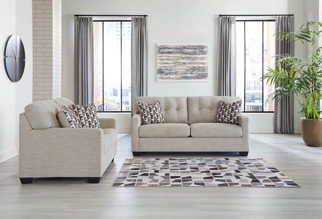 Mahoney - Living Room Set Pearl Silver 2 Pc. Sofa, Loveseat by Signature Design by Ashley® | Bel Furniture