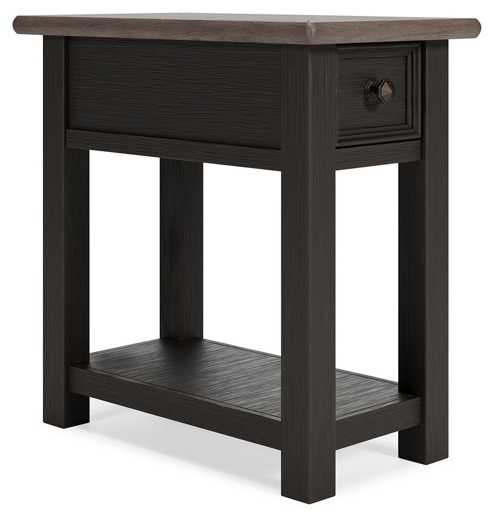 Tyler Creek - Black / Gray - Chair Side End Table by Signature Design by Ashley® | Bel Furniture