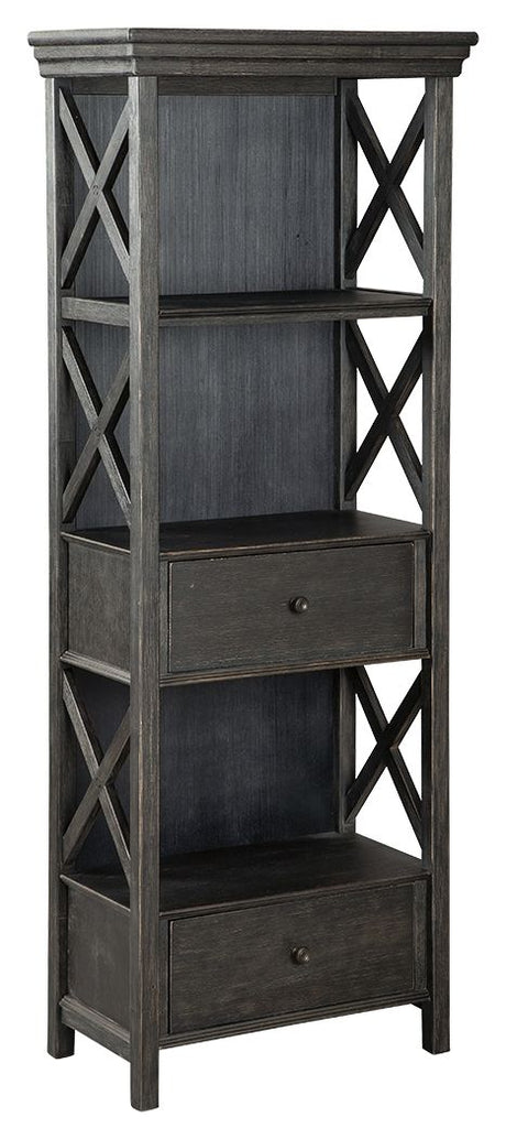 Tyler Creek - Display Cabinet Dark Gray 1 Piece by Signature Design by Ashley® | Bel Furniture