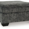 Lonoke - Oversized Accent Ottoman Dark Gray by Signature Design by Ashley® | Bel Furniture