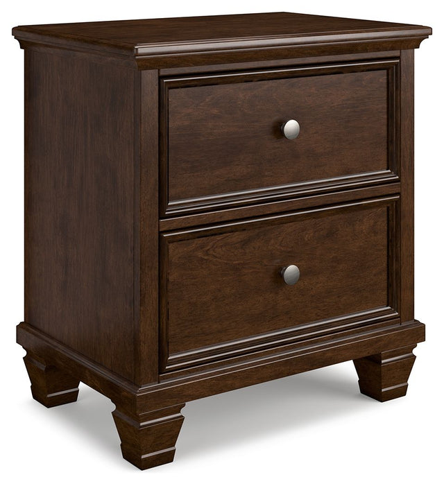 Danabrin - Brown - Two Drawer Nightstand by Signature Design by Ashley® | Bel Furniture