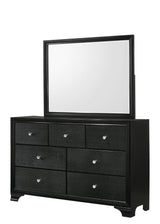 Micah - Dresser, Mirror Black by Crown Mark | Bel Furniture