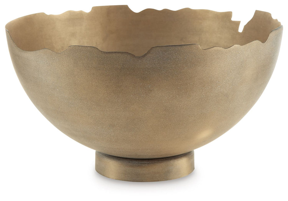 Maura - Antique Gold Finish - Bowl