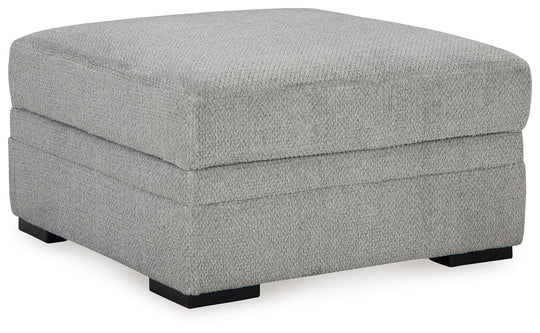 Casselbury - Cement - Ottoman With Storage by Signature Design by Ashley® | Bel Furniture