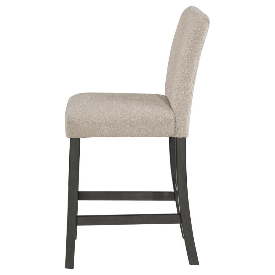 Alba - Boucle Upholstered Counter Height Dining Chair (Set of 2)