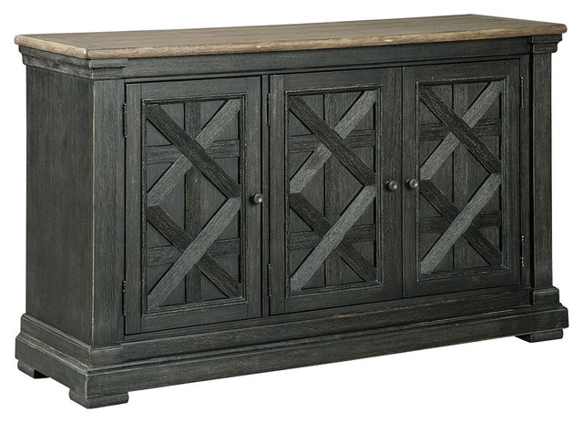 Tyler Creek - Black / Gray - Dining Room Server by Signature Design by Ashley® | Bel Furniture