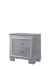 Lillian - Nightstand - Gray by Crown Mark | Bel Furniture