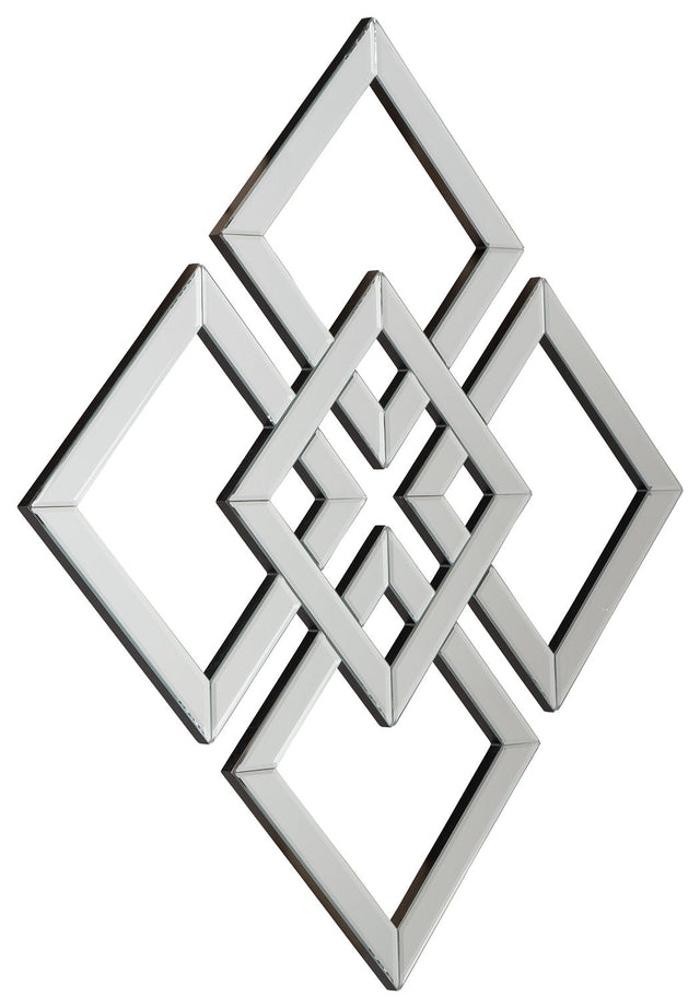 Quinnley - Metallic - Accent Mirror by Signature Design by Ashley® | Bel Furniture