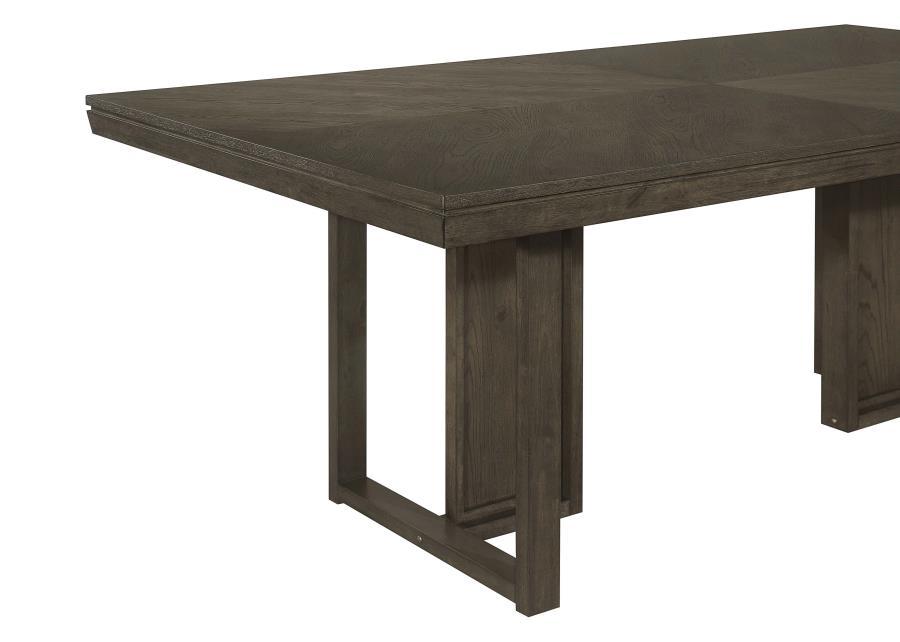 Kelly - Rectangular Dining Table - Dark Gray