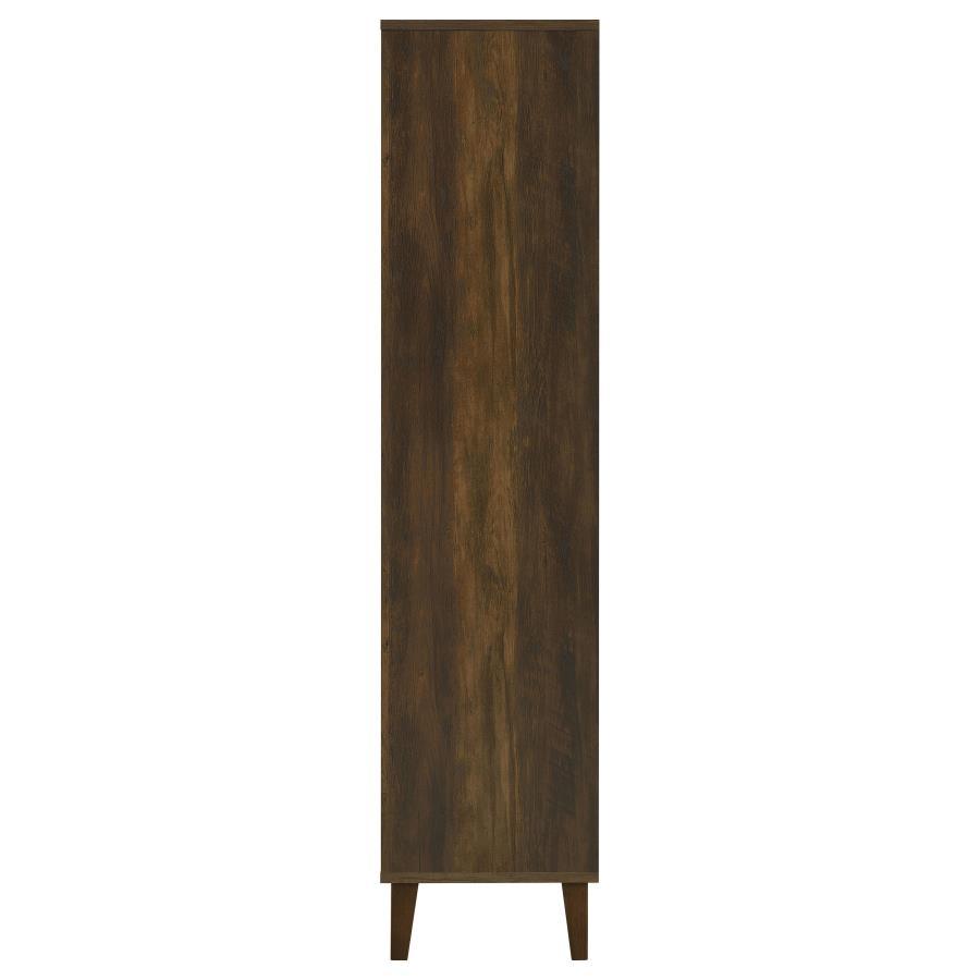 Elouise - 4-Door Engineered Wood Tall Accent Cabinet - Dark Pine