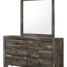 Atticus - Dresser, Mirror Dark Brown by Crown Mark | Bel Furniture