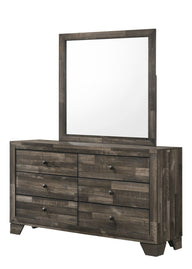 Atticus - Dresser, Mirror Dark Brown by Crown Mark | Bel Furniture
