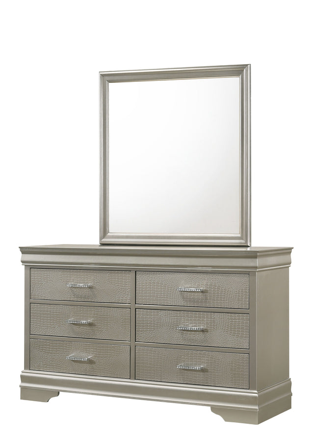 Amalia - Dresser Gray by Crown Mark | Bel Furniture