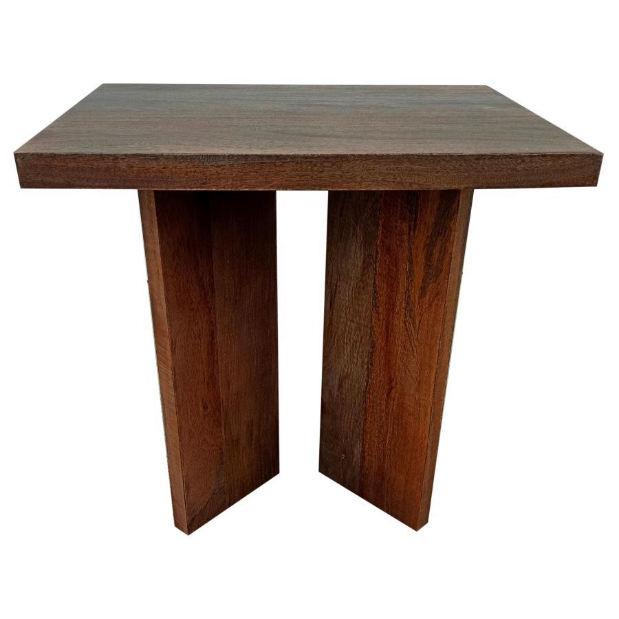 Andando - Square Solid Wood End Table - Mango Brown by Coaster Fine Furniture | Bel Furniture