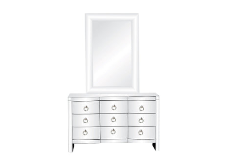 DRESSER AND MIRROR SET by Mollai Collections | Bel Furniture