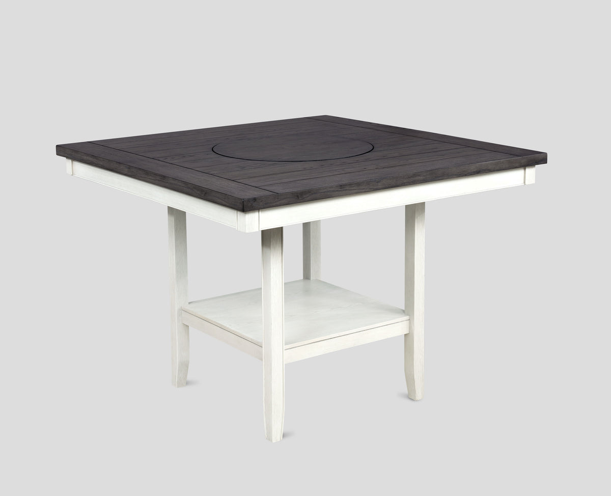 Fulton - Counter Height Table White by Crown Mark | Bel Furniture