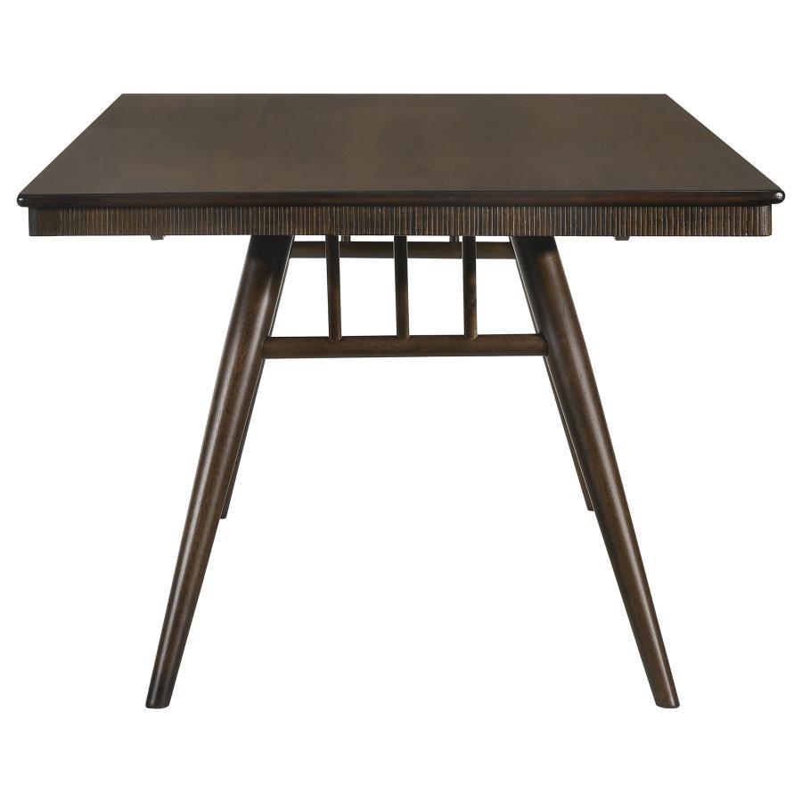 Wes - Rectangular Dining Table - Dark Walnut