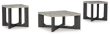 Sharstorm - Two-tone Gray - Occasional Table Set (Set of 3) by Signature Design by Ashley® | Bel Furniture