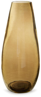 Rhettman - Vase Light Brown 6''W x 6''D x 16''H by Signature Design by Ashley® | Bel Furniture