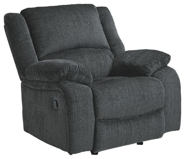 Draycoll - Rocker Recliner Dark Gray Rocker Chairs by Signature Design by Ashley® | Bel Furniture