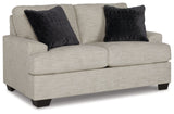Vayda - Pebble - Loveseat by Signature Design by Ashley® | Bel Furniture